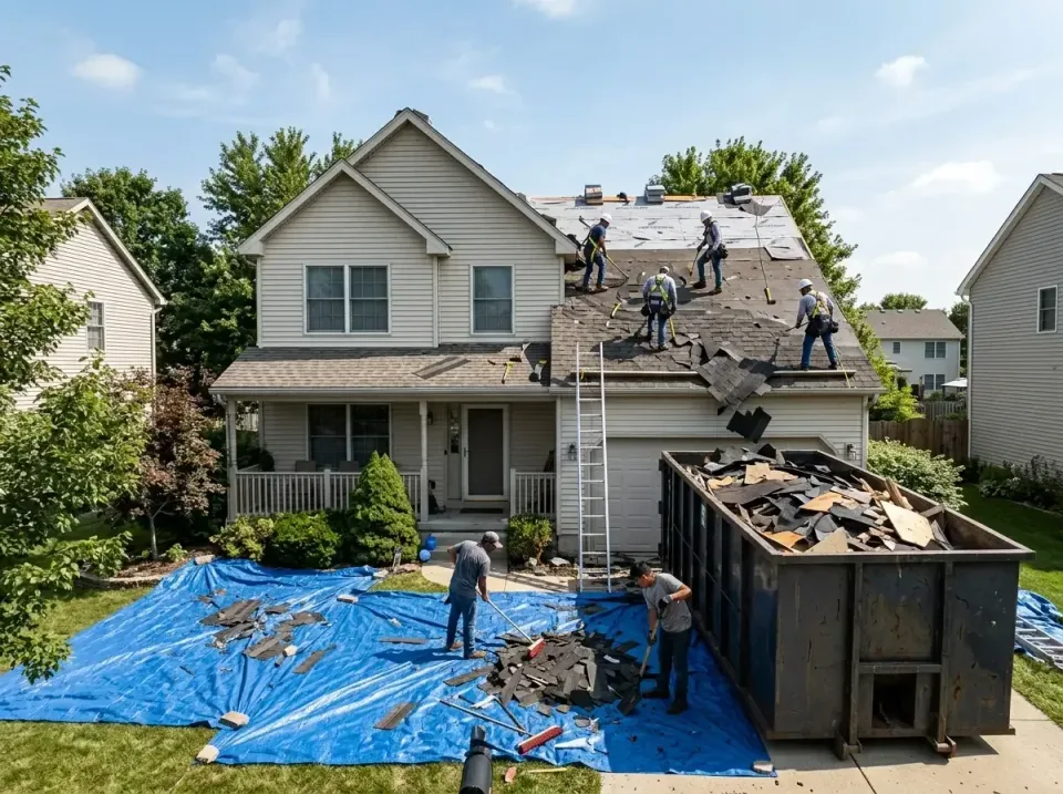 roof-replacement-debris-remova-004 — frequently asked questions, Cheapest Dumpster Rentals in Hudson, TX